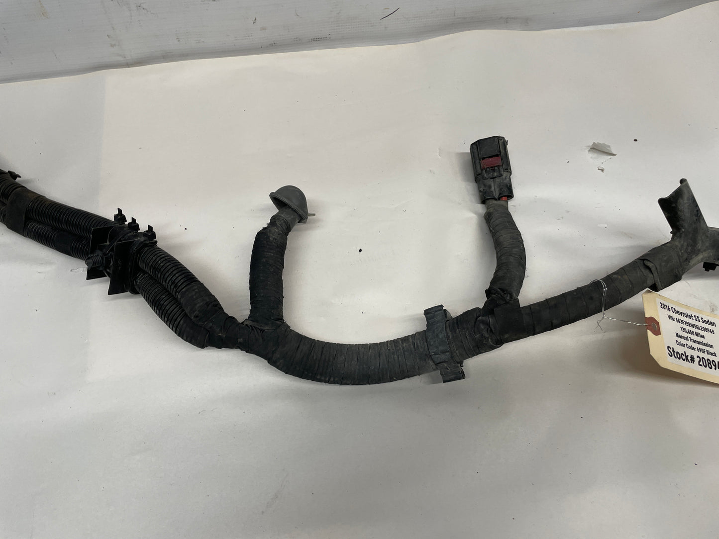 2016 Chevy SS Sedan Alternator Starter Battery Positive Cable Wiring Harness OEM - Day's Parts Yard