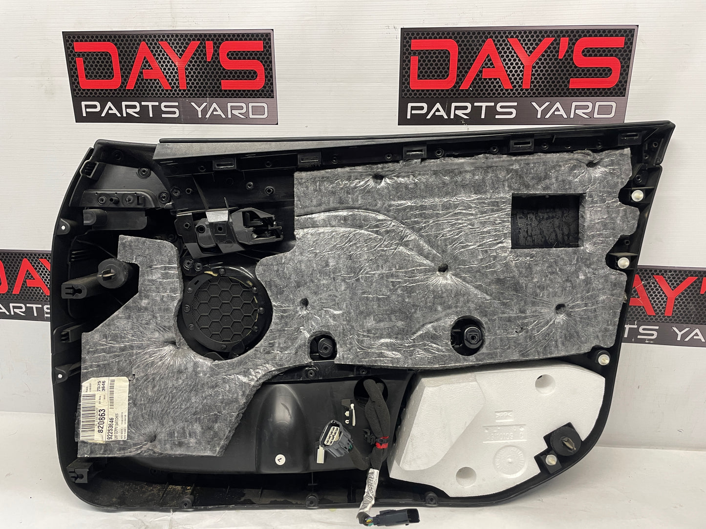 2013 Chevy Caprice LH Driver Front Door Panel OEM - Day's Parts Yard