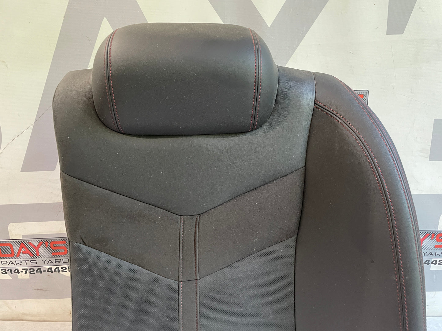 2015 Chevy SS Sedan Rear Seat LH Driver Upper Seat Section OEM - Day's Parts Yard