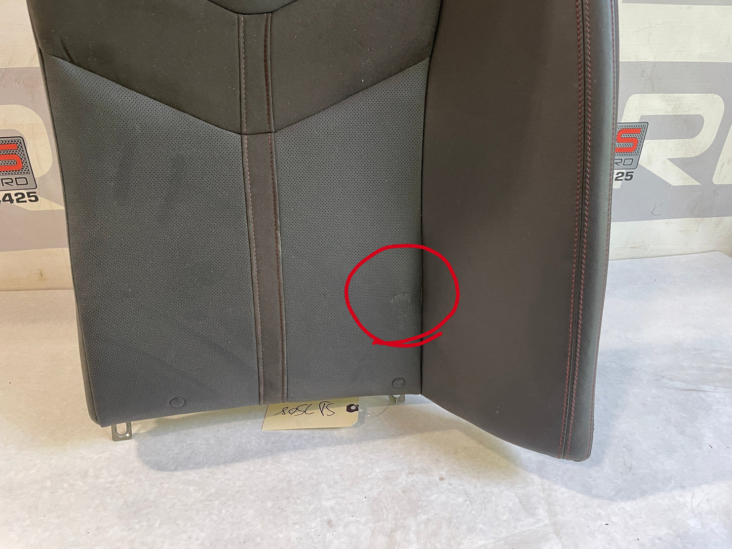 2015 Chevy SS Sedan Rear Seat LH Driver Upper Seat Section OEM - Day's Parts Yard