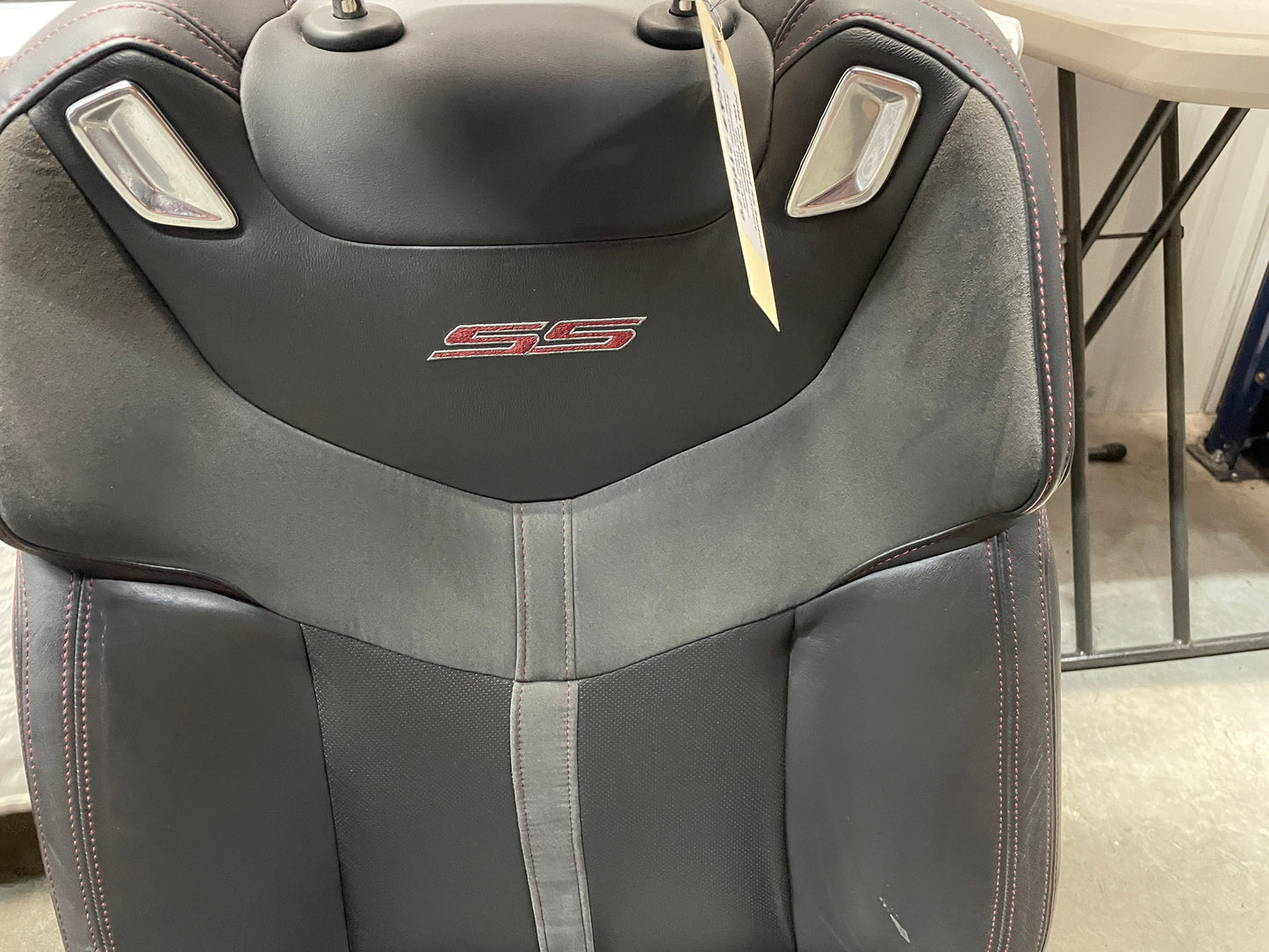 2016 Chevy SS Sedan Seats Fronts and Rears Black Leather Alcantara Suede OEM - Day's Parts Yard