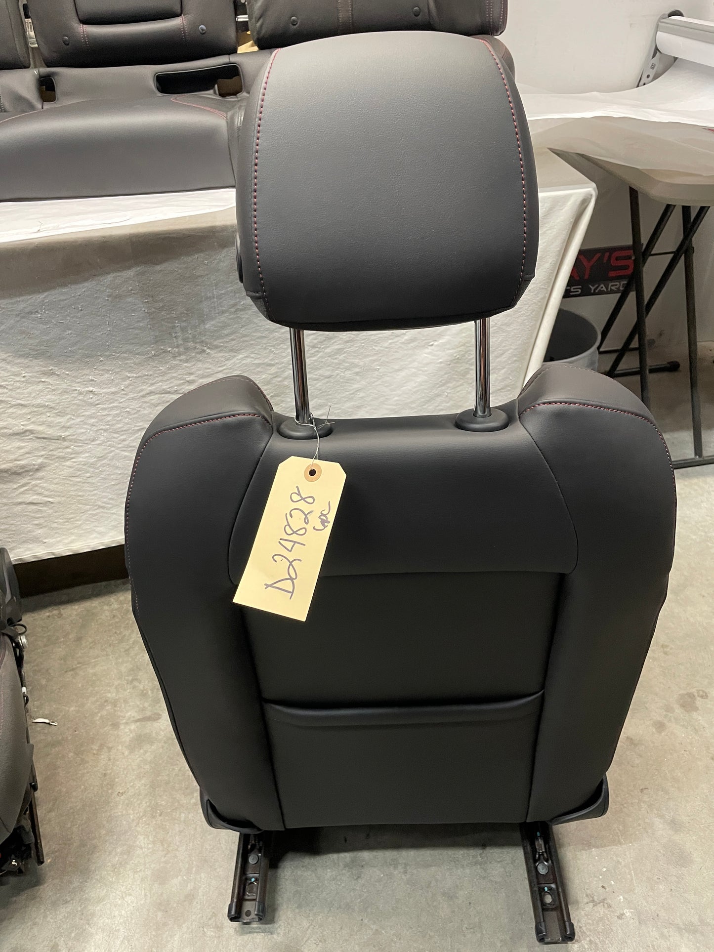 2016 Chevy SS Sedan Seats Fronts and Rears Black Leather Alcantara Suede OEM - Day's Parts Yard