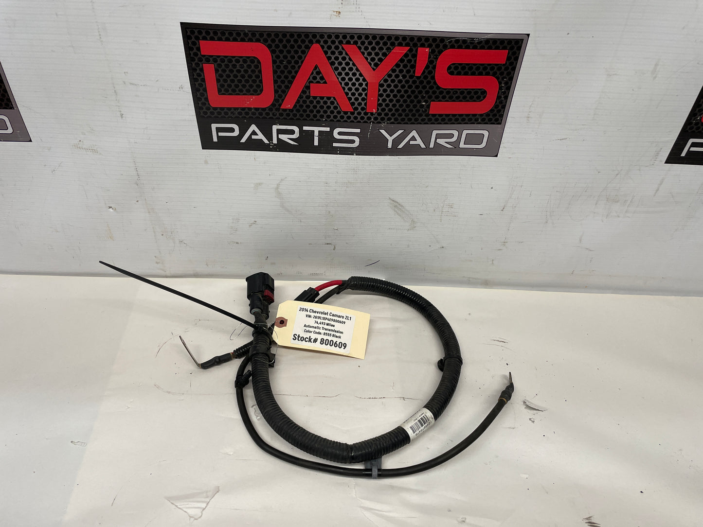 2014 Chevy Camaro ZL1 Positive Starter Wire Wiring Harness OEM - Day's Parts Yard