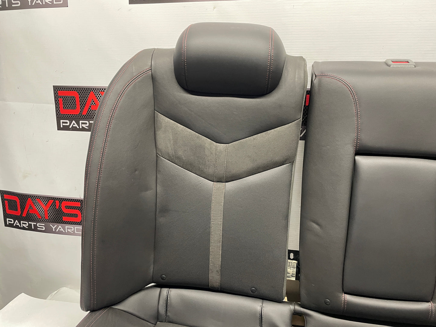2016 Chevy SS Sedan Seats Fronts and Rears Black Leather Alcantara Suede OEM - Day's Parts Yard