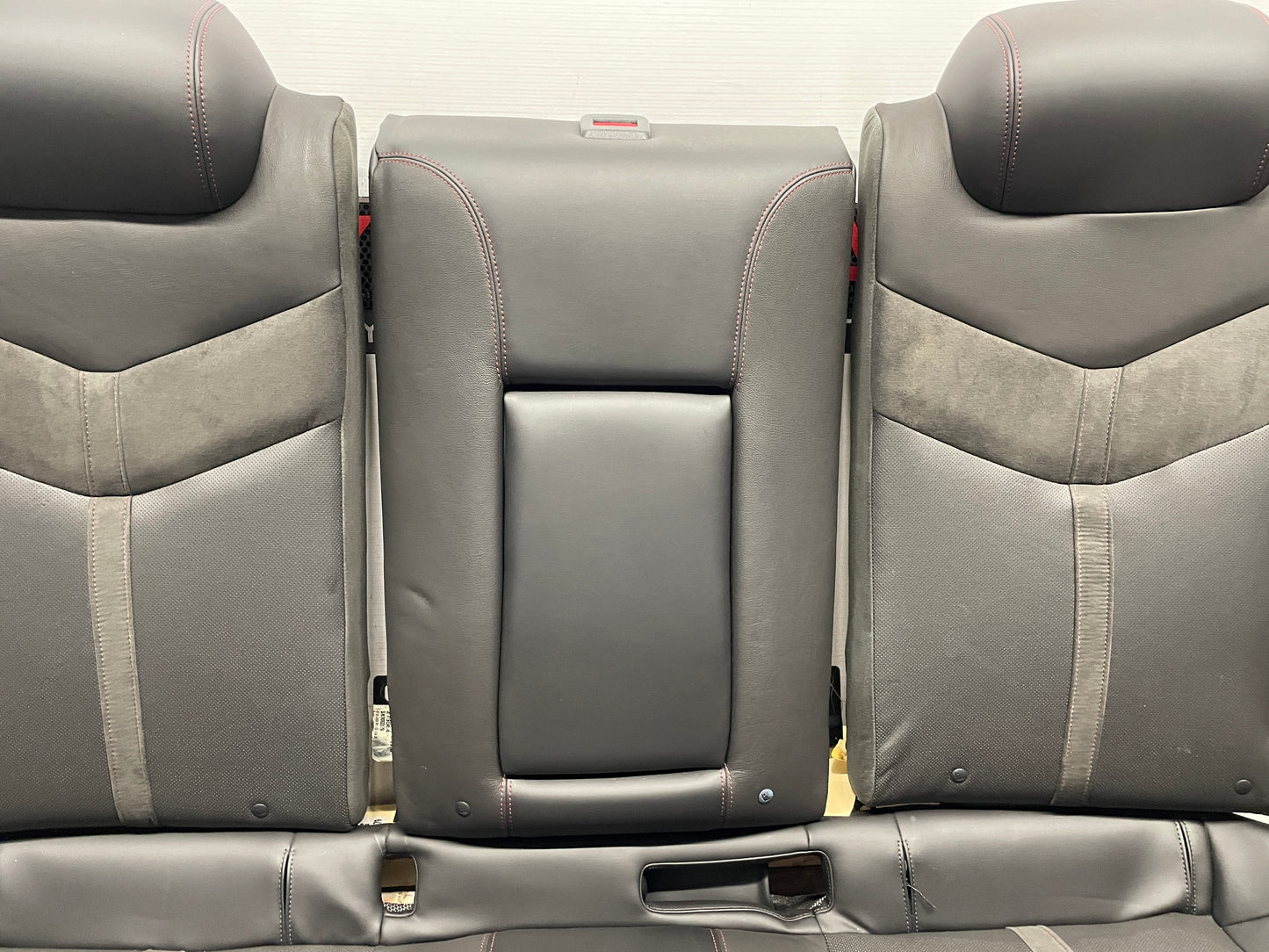 2016 Chevy SS Sedan Seats Fronts and Rears Black Leather Alcantara Suede OEM - Day's Parts Yard