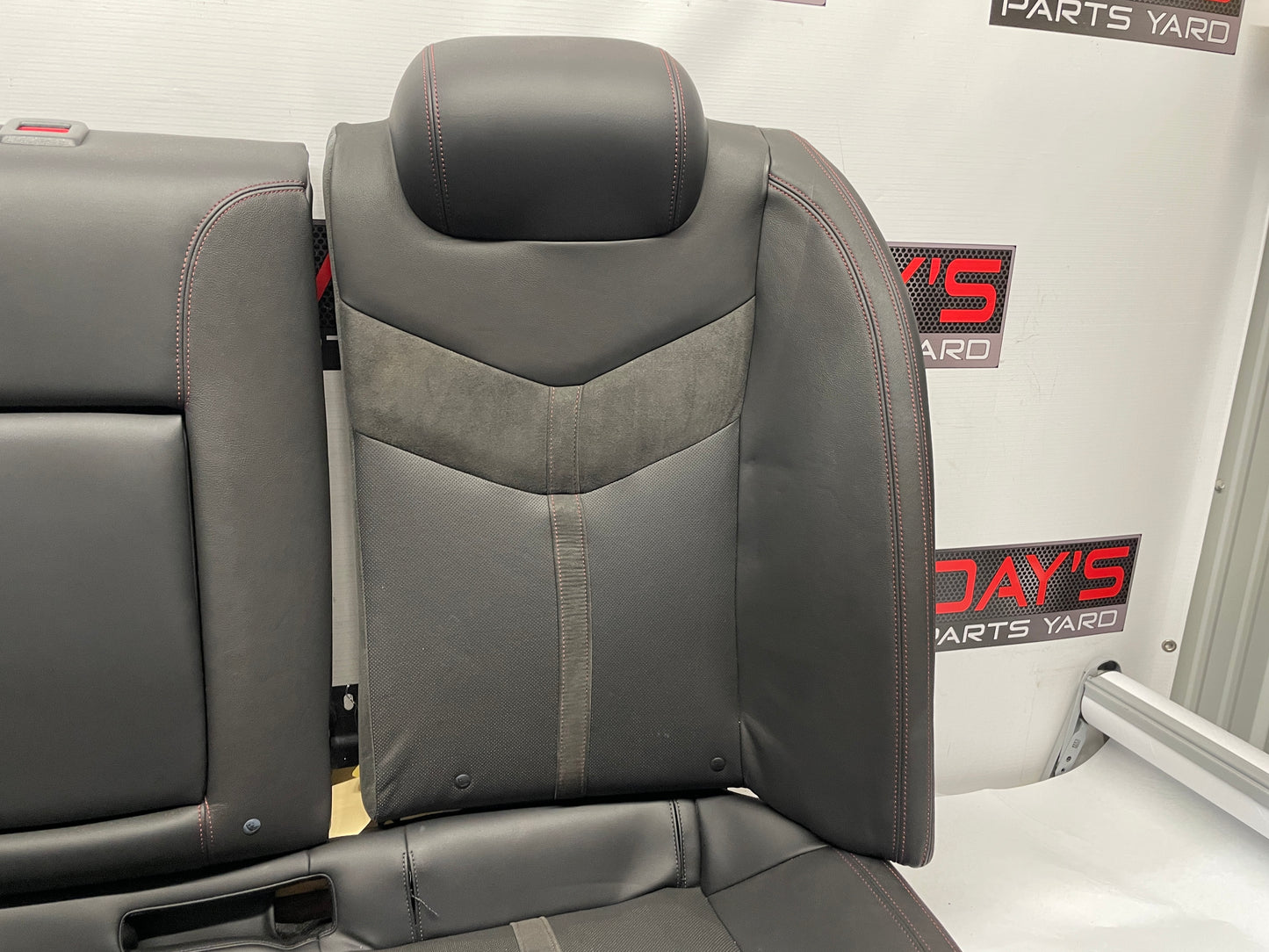 2016 Chevy SS Sedan Seats Fronts and Rears Black Leather Alcantara Suede OEM - Day's Parts Yard