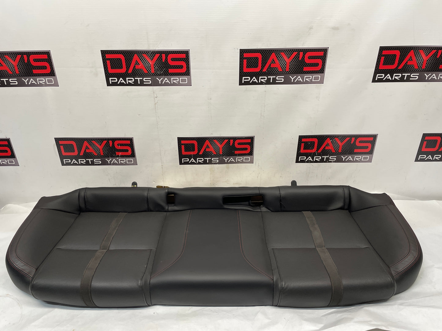 2016 Chevy SS Sedan Seats Fronts and Rears Black Leather Alcantara Suede OEM - Day's Parts Yard