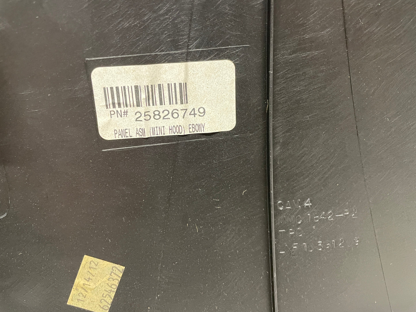 2013 GMC Sierra C1500 SLE Upper Dash Center Trim Panel Ebony OEM - Day's Parts Yard