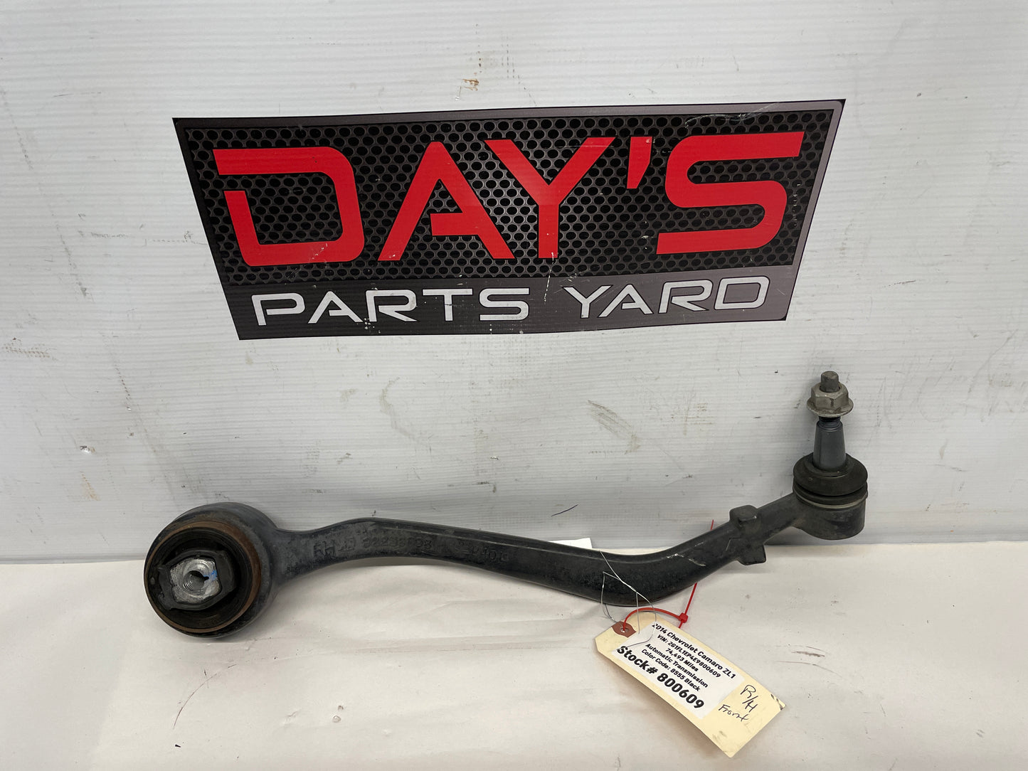 2014 Chevy Camaro ZL1 RH Passenger Front Lower Control Arm OEM - Day's Parts Yard