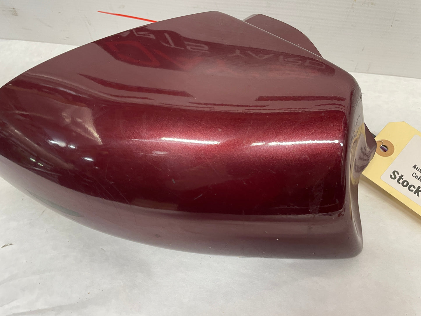2002 Chevy Camaro Z28 RH Passenger Exterior Side Mirror Burgundy OEM - Day's Parts Yard