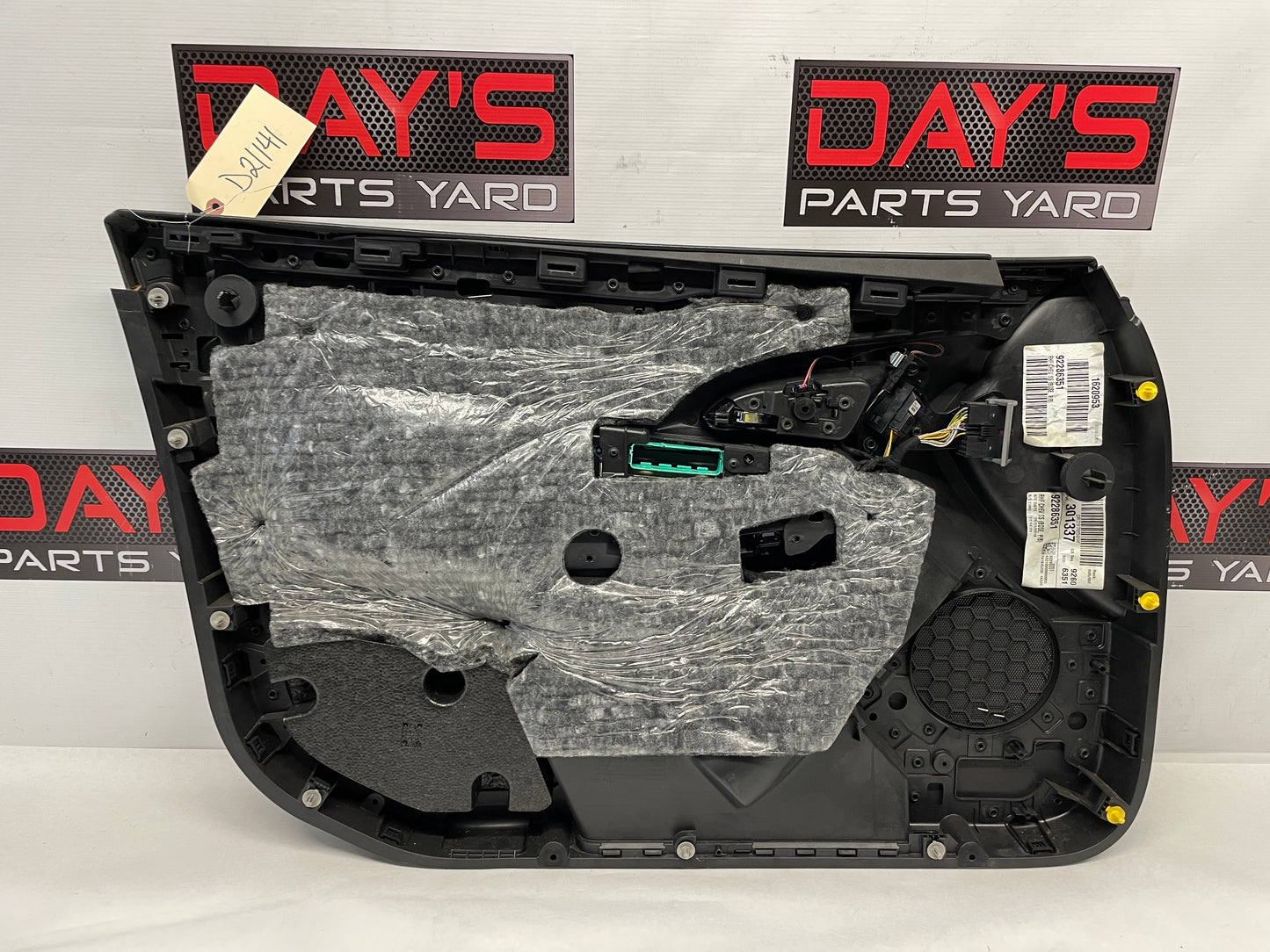 2017 Chevy SS Sedan RH Passenger Front Interior Door Panel OEM - Day's Parts Yard