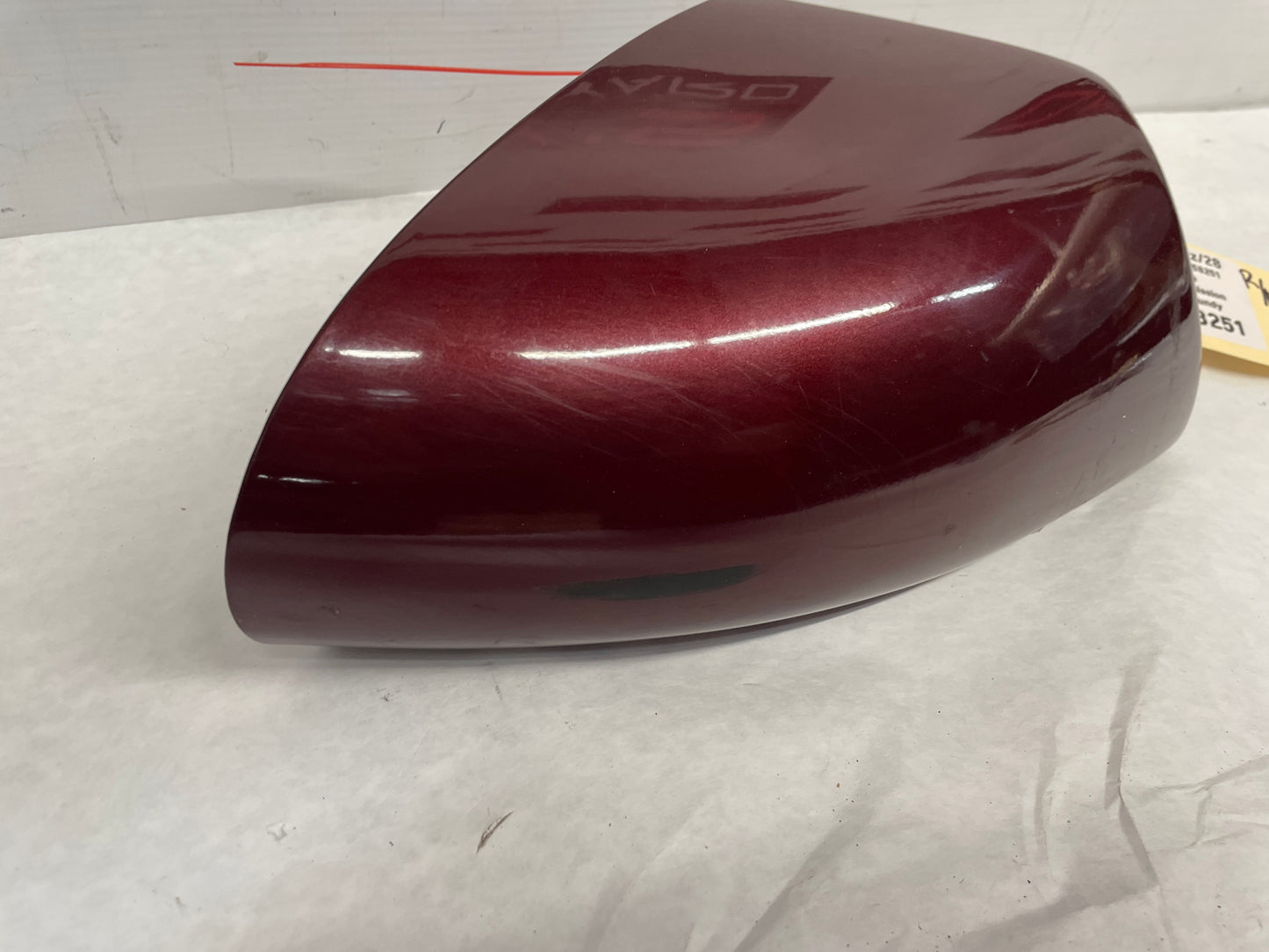2002 Chevy Camaro Z28 RH Passenger Exterior Side Mirror Burgundy OEM - Day's Parts Yard