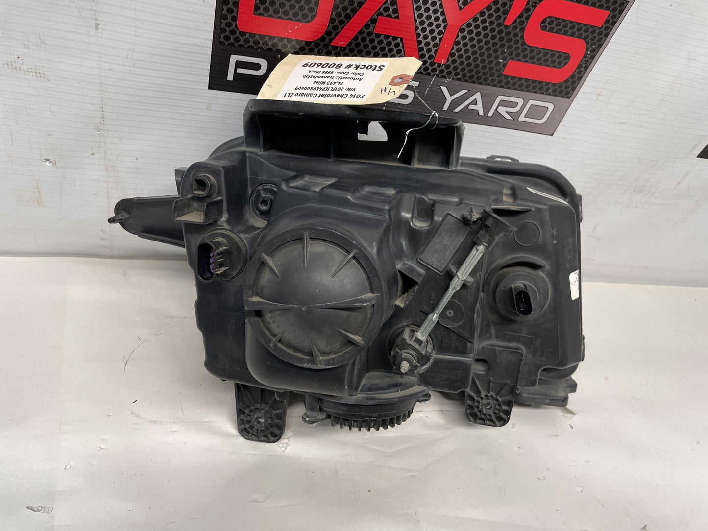 2014 Chevy Camaro ZL1 LH Driver Head Light Headlight Lamp OEM - Day's Parts Yard