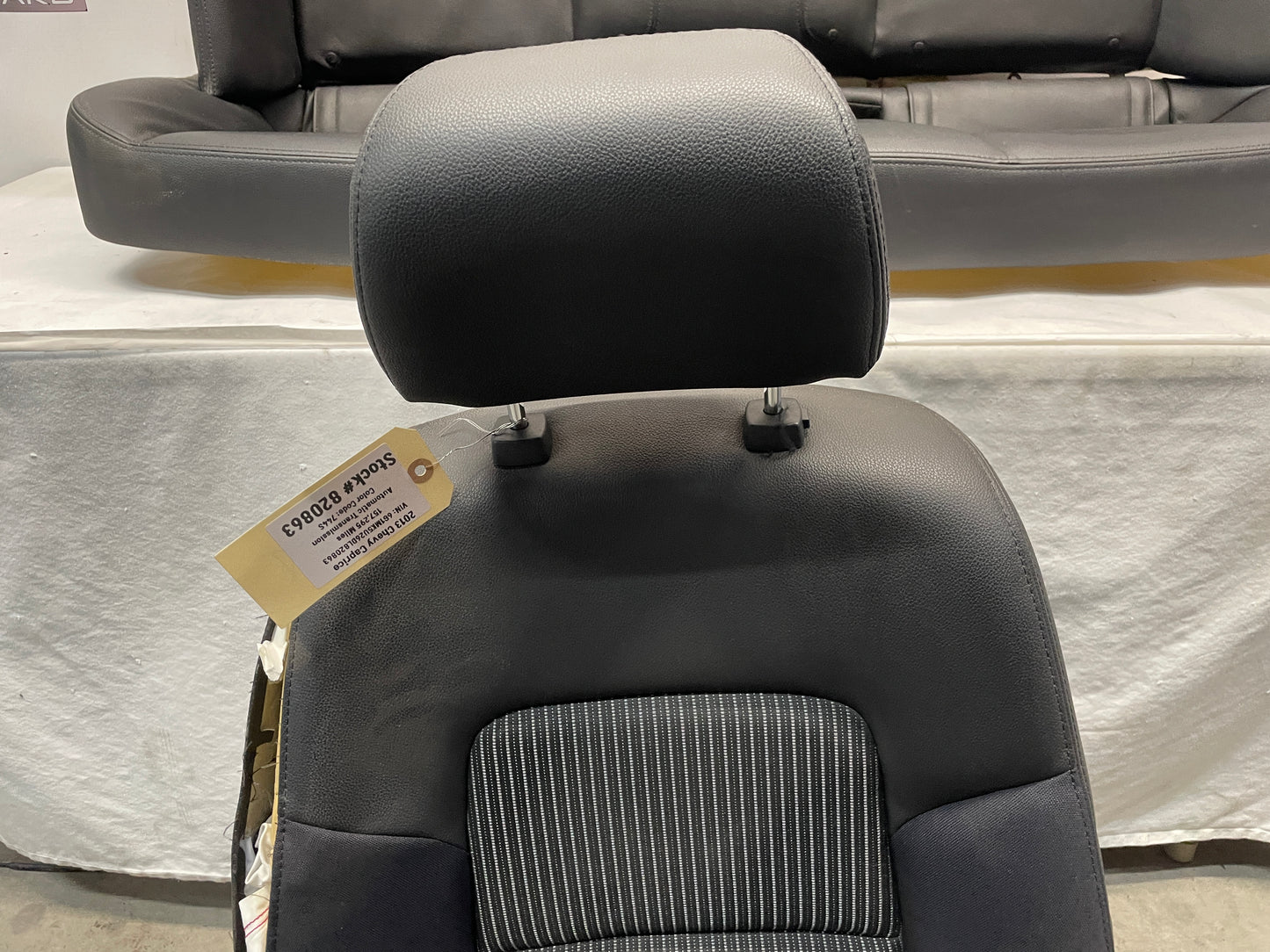 2013 Chevy Caprice Seats Fronts and Rears OEM LOCAL PICK UP - Day's Parts Yard