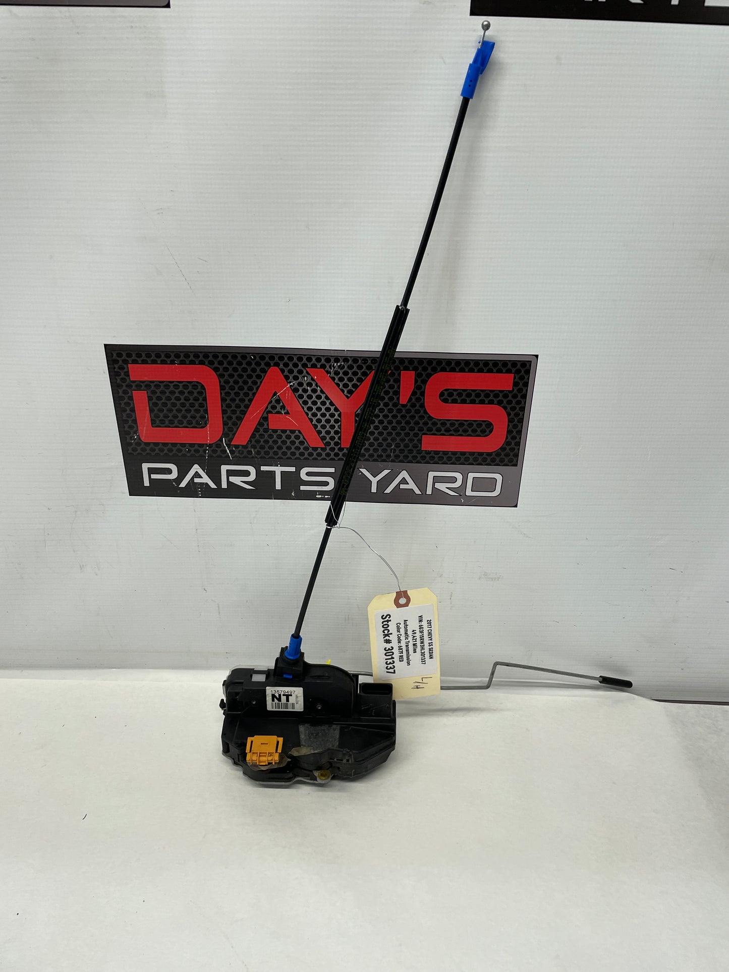 2017 Chevy SS Sedan LH Driver Front Door Lock Actuator OEM - Day's Parts Yard