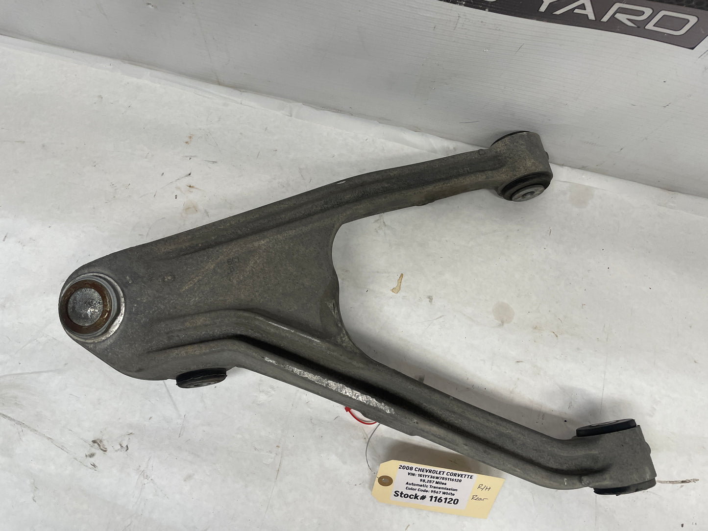 2008 Chevy Corvette RH Passenger Rear Lower Control Arm OEM
