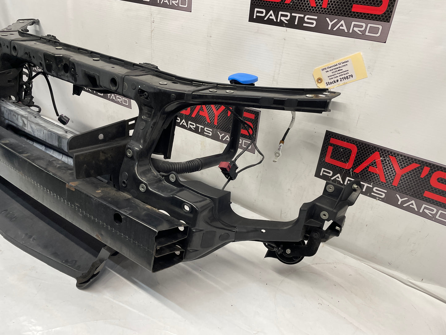 2016 Chevy SS Sedan Front Radiator Core Support Bracket Brace Assembly OEM - Day's Parts Yard
