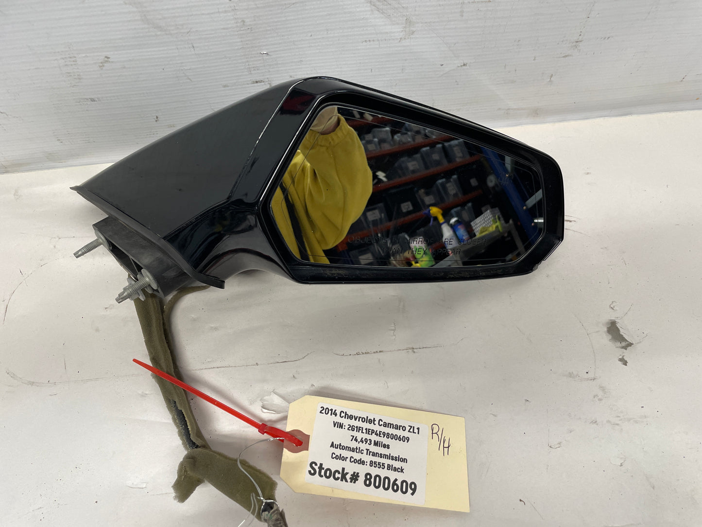 2014 Chevy Camaro ZL1 RH Passenger Exterior Heated Mirror OEM - Day's Parts Yard