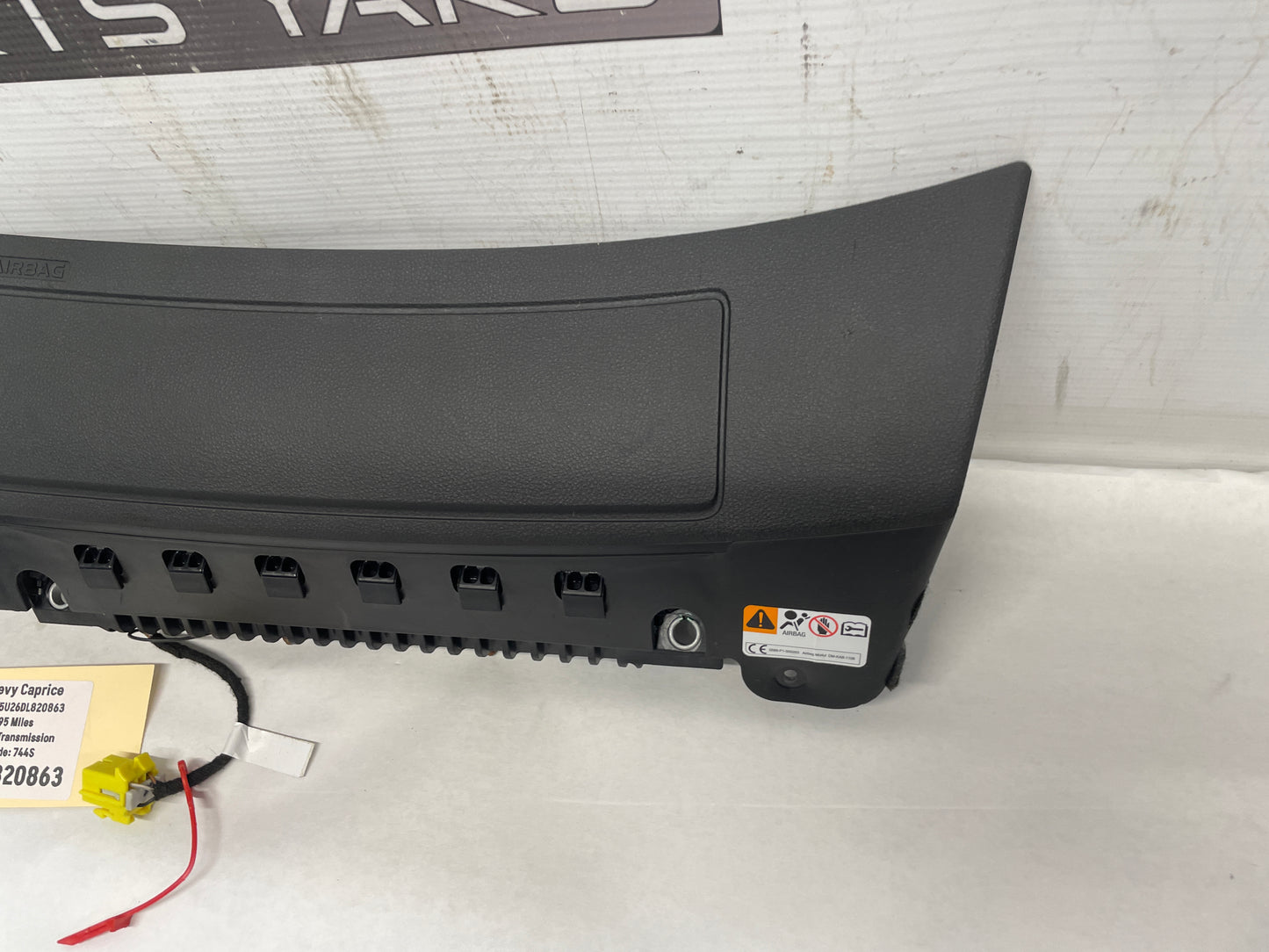 2013 Chevy Caprice LH Driver Lower Dash Knee Airbag Air Bag OEM - Day's Parts Yard