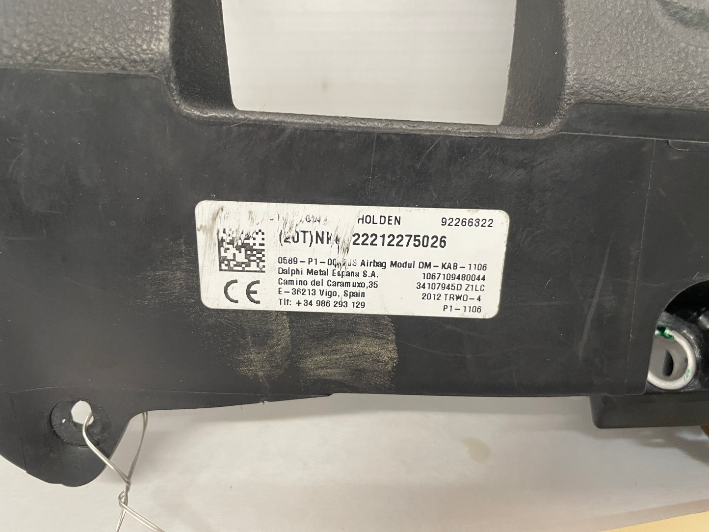 2013 Chevy Caprice LH Driver Lower Dash Knee Airbag Air Bag OEM - Day's Parts Yard