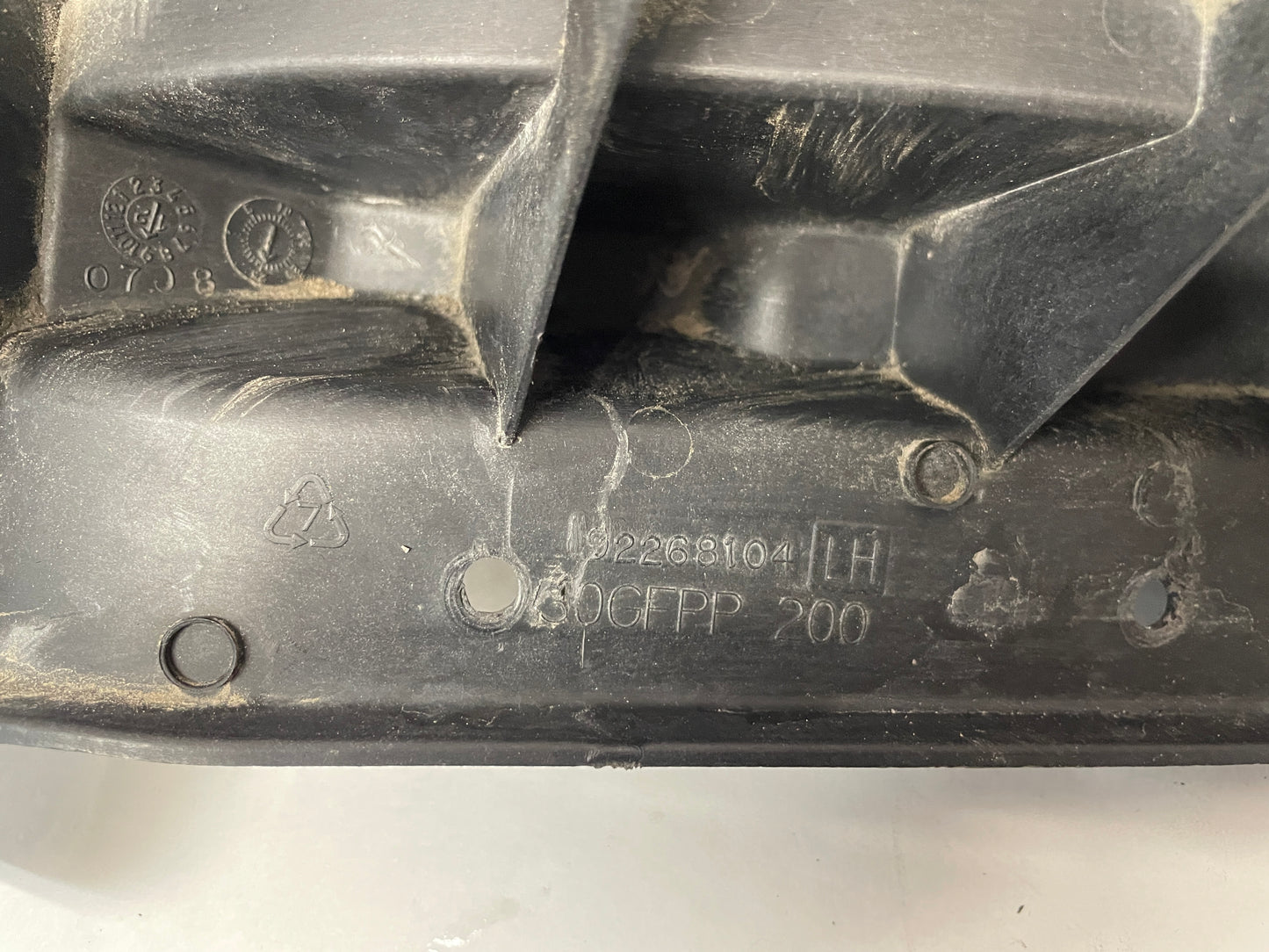 2013 Chevy Caprice Rear Bumper Guide Brackets Supports Mounts OEM - Day's Parts Yard