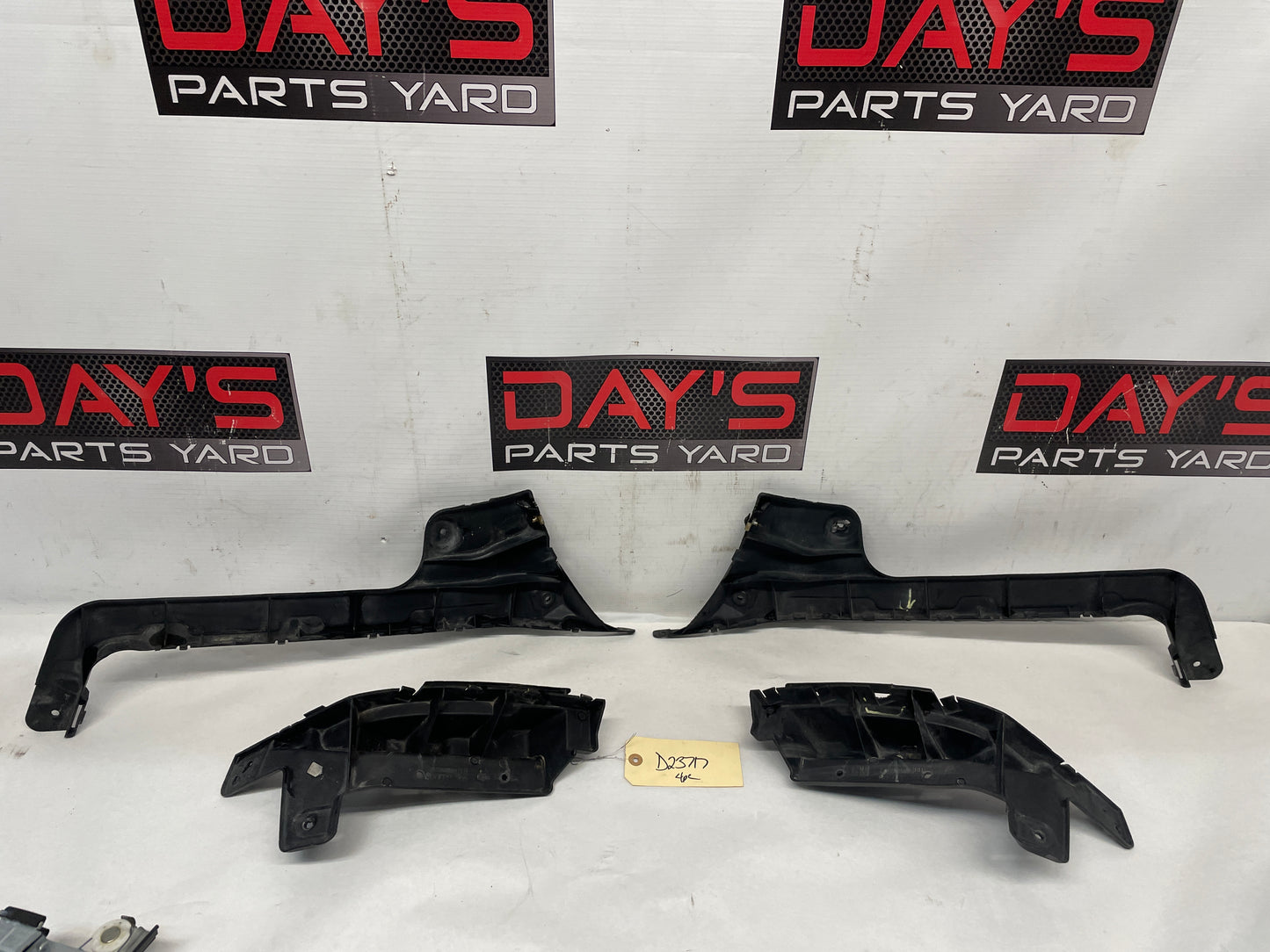2013 Chevy Caprice Rear Bumper Guide Brackets Supports Mounts OEM - Day's Parts Yard