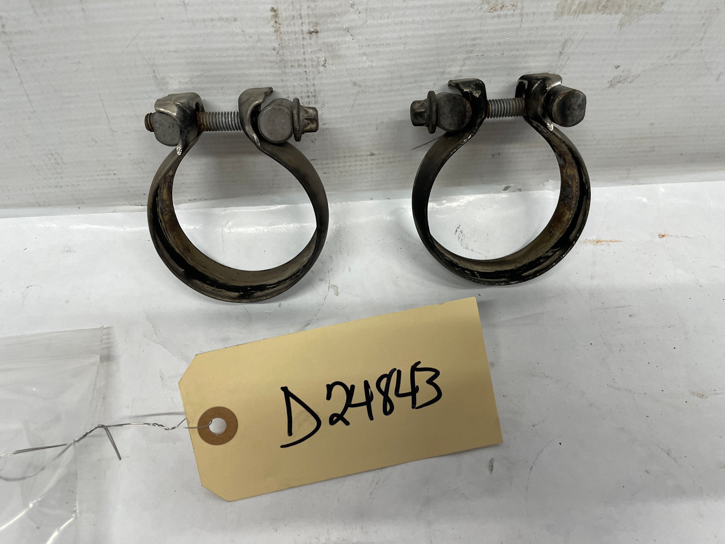 2016 Chevy SS Sedan Factory Exhaust Muffler Clamps OEM - Day's Parts Yard