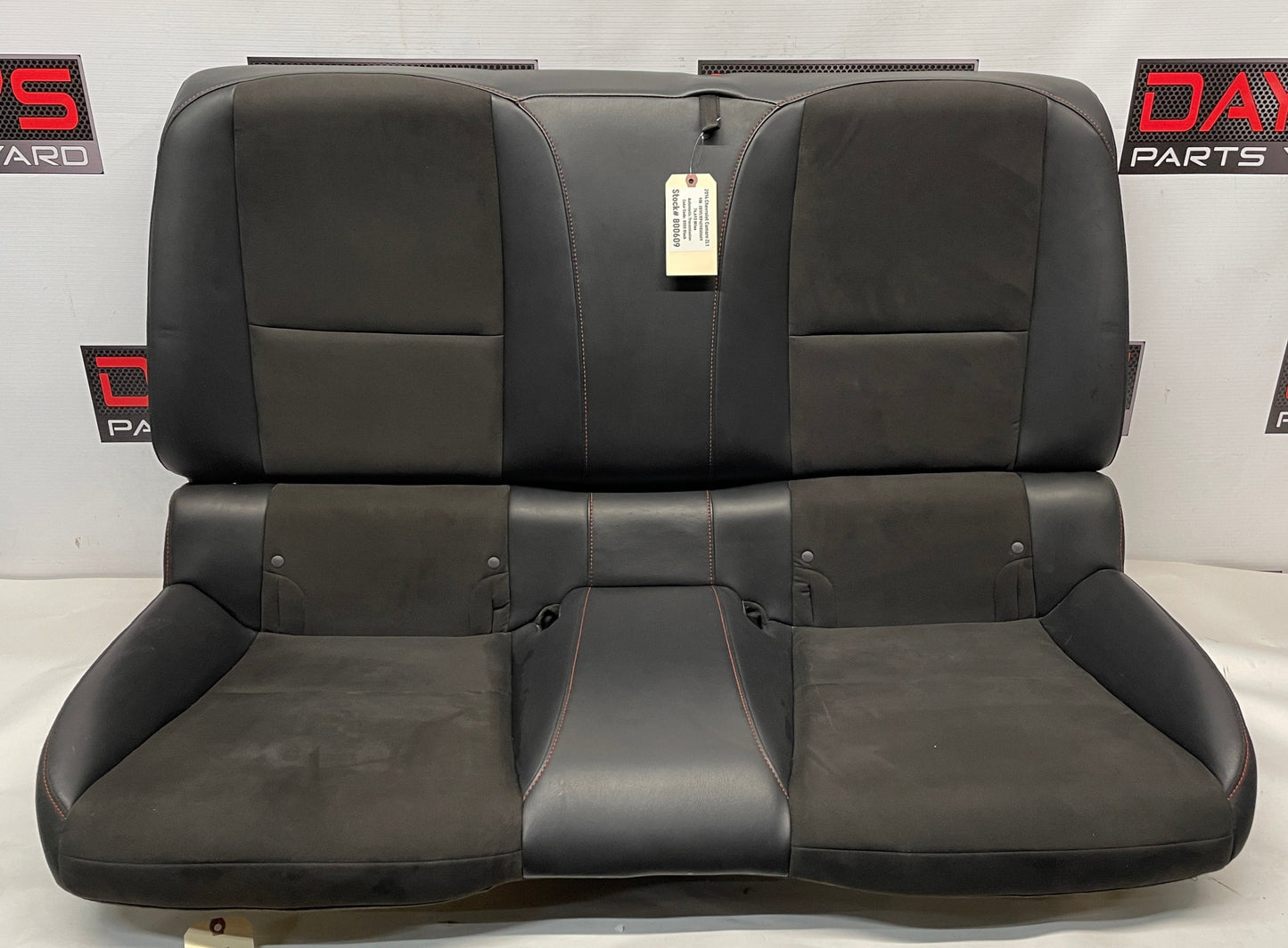2014 Chevy Camaro ZL1 Seats Front & Rear Leather Suede Alcantara OEM - Day's Parts Yard