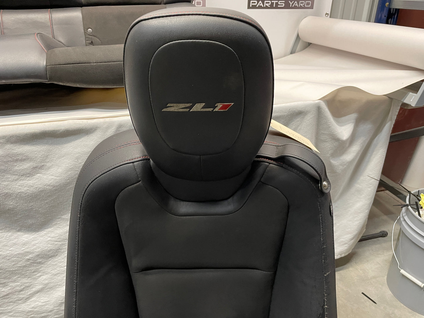 2014 Chevy Camaro ZL1 Seats Front & Rear Leather Suede Alcantara OEM - Day's Parts Yard