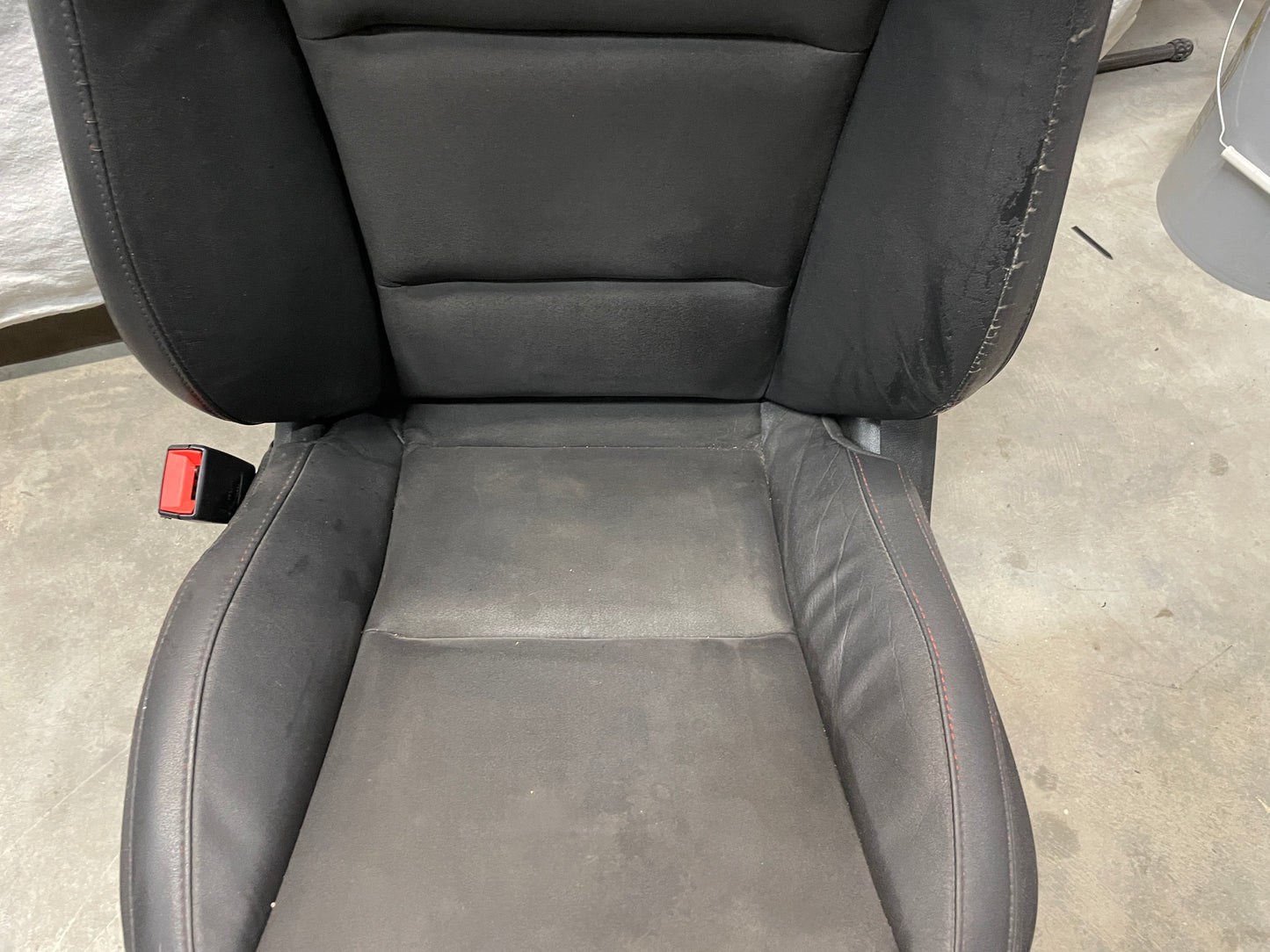 2014 Chevy Camaro ZL1 Seats Front & Rear Leather Suede Alcantara OEM - Day's Parts Yard
