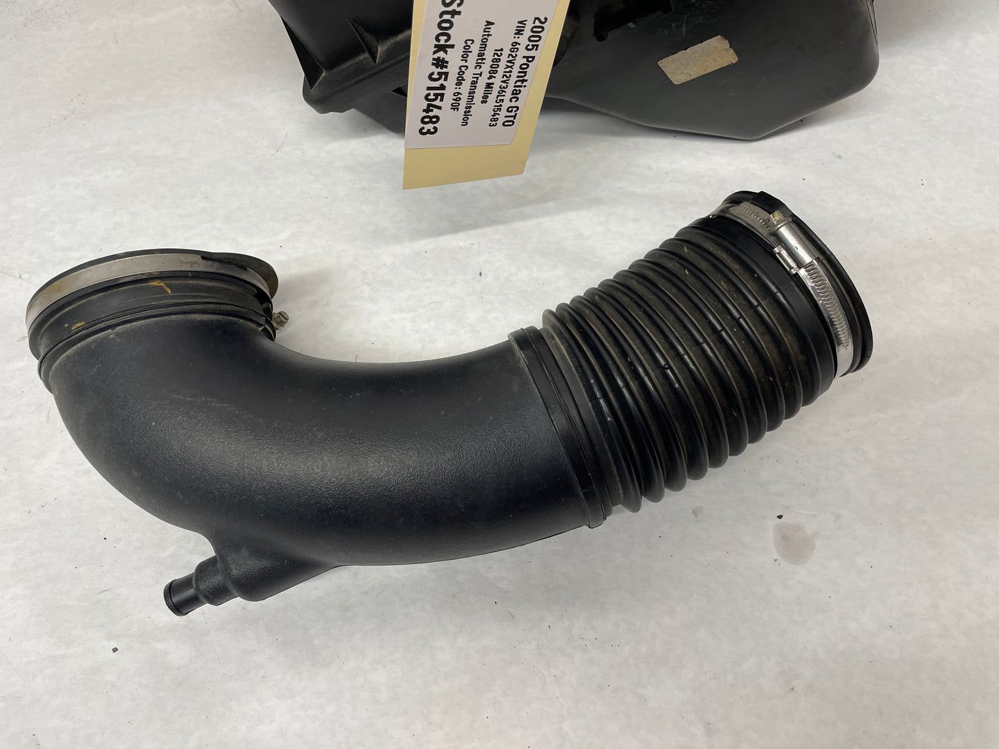 2006 Pontiac GTO Cold Air Intake OEM - Day's Parts Yard