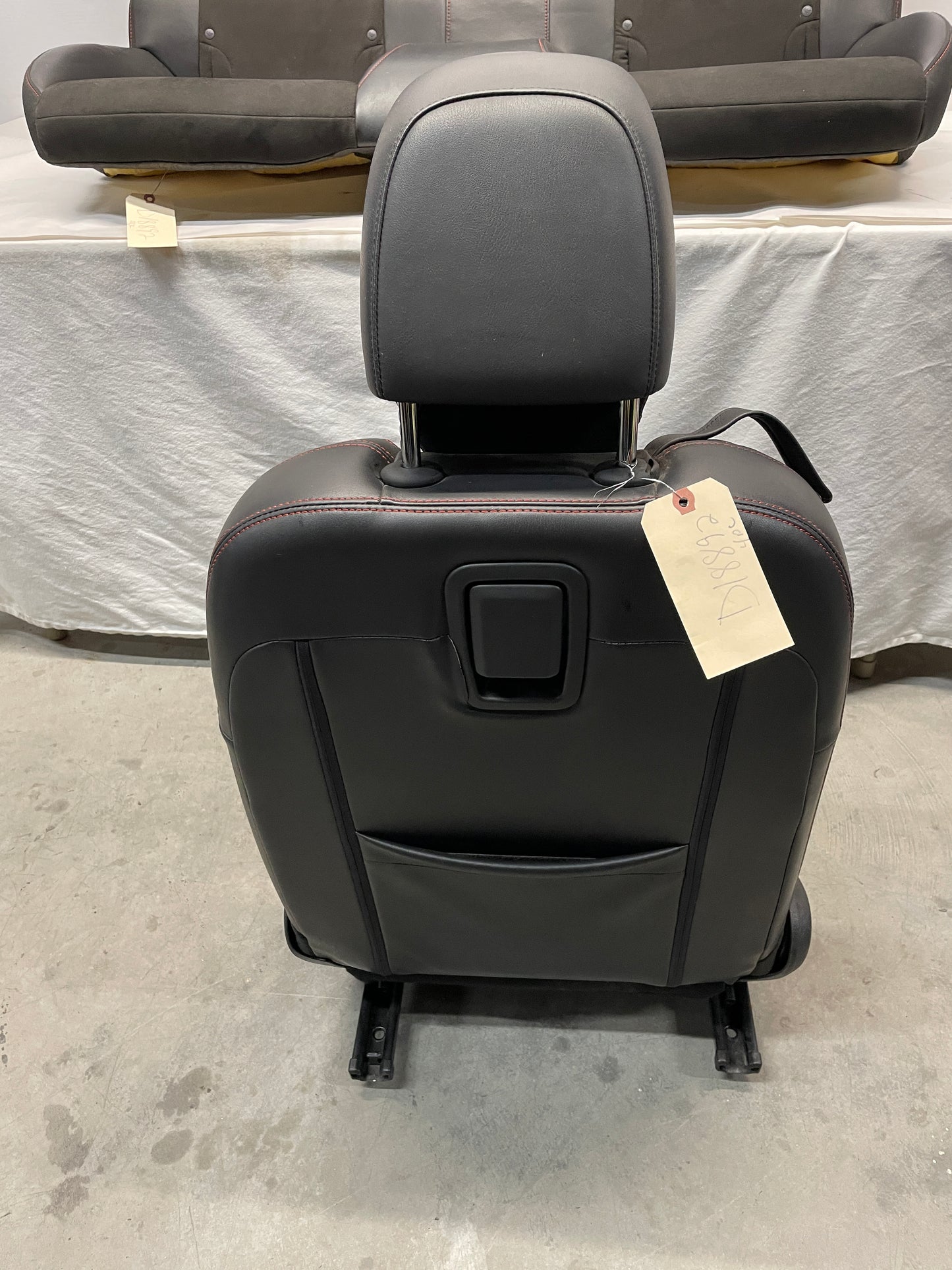 2014 Chevy Camaro ZL1 Seats Front & Rear Leather Suede Alcantara OEM - Day's Parts Yard