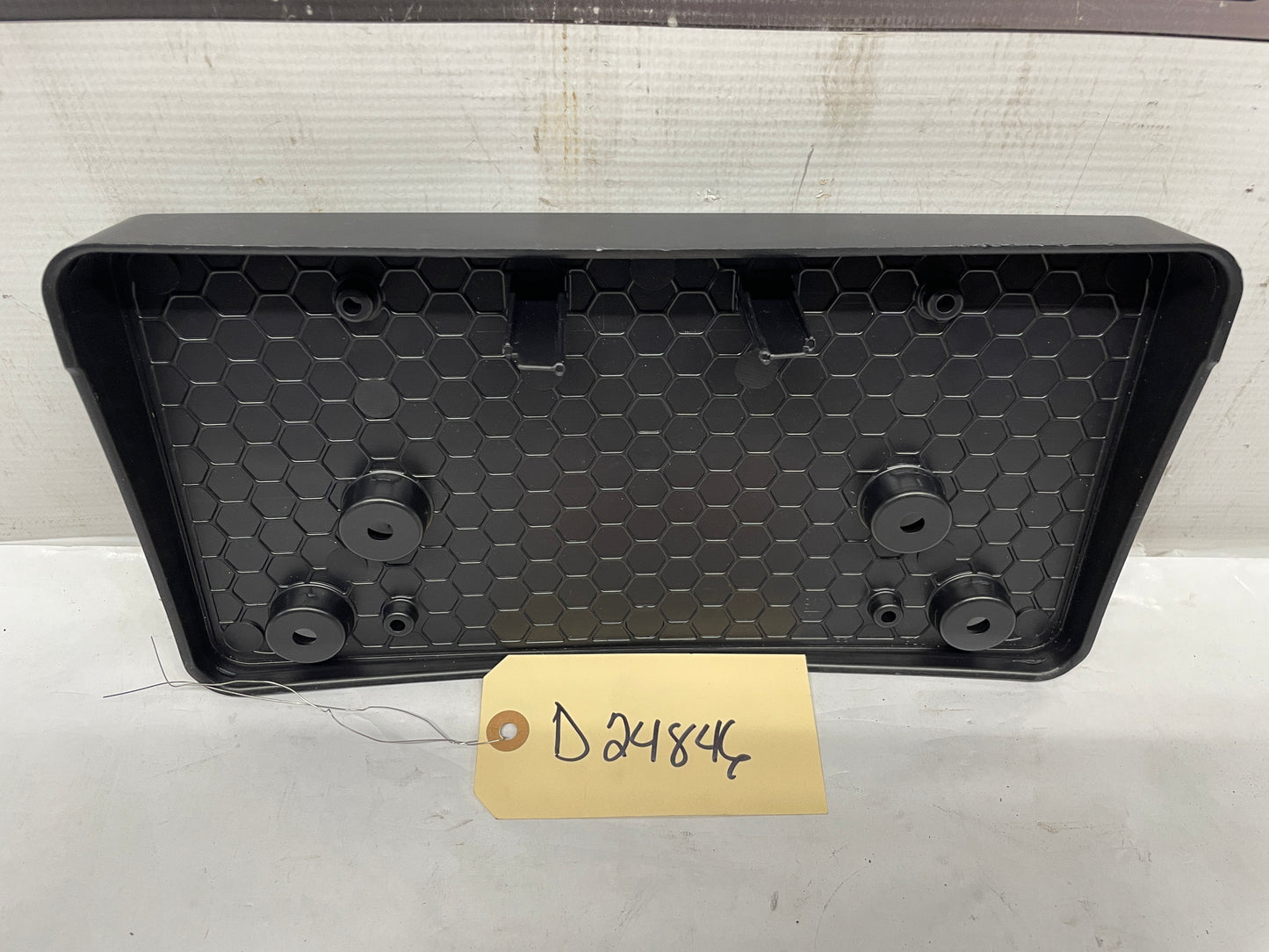 2016 Chevy SS Sedan Front Bumper License Plate Bracket OEM - Day's Parts Yard