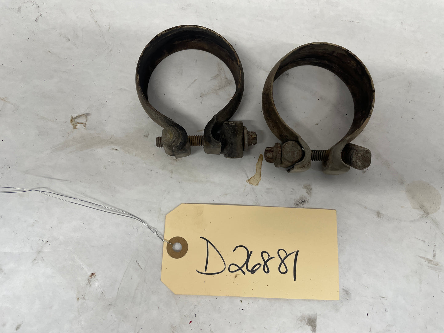 2017 Chevy SS Sedan Factory Exhaust Muffler Clamps OEM - Day's Parts Yard