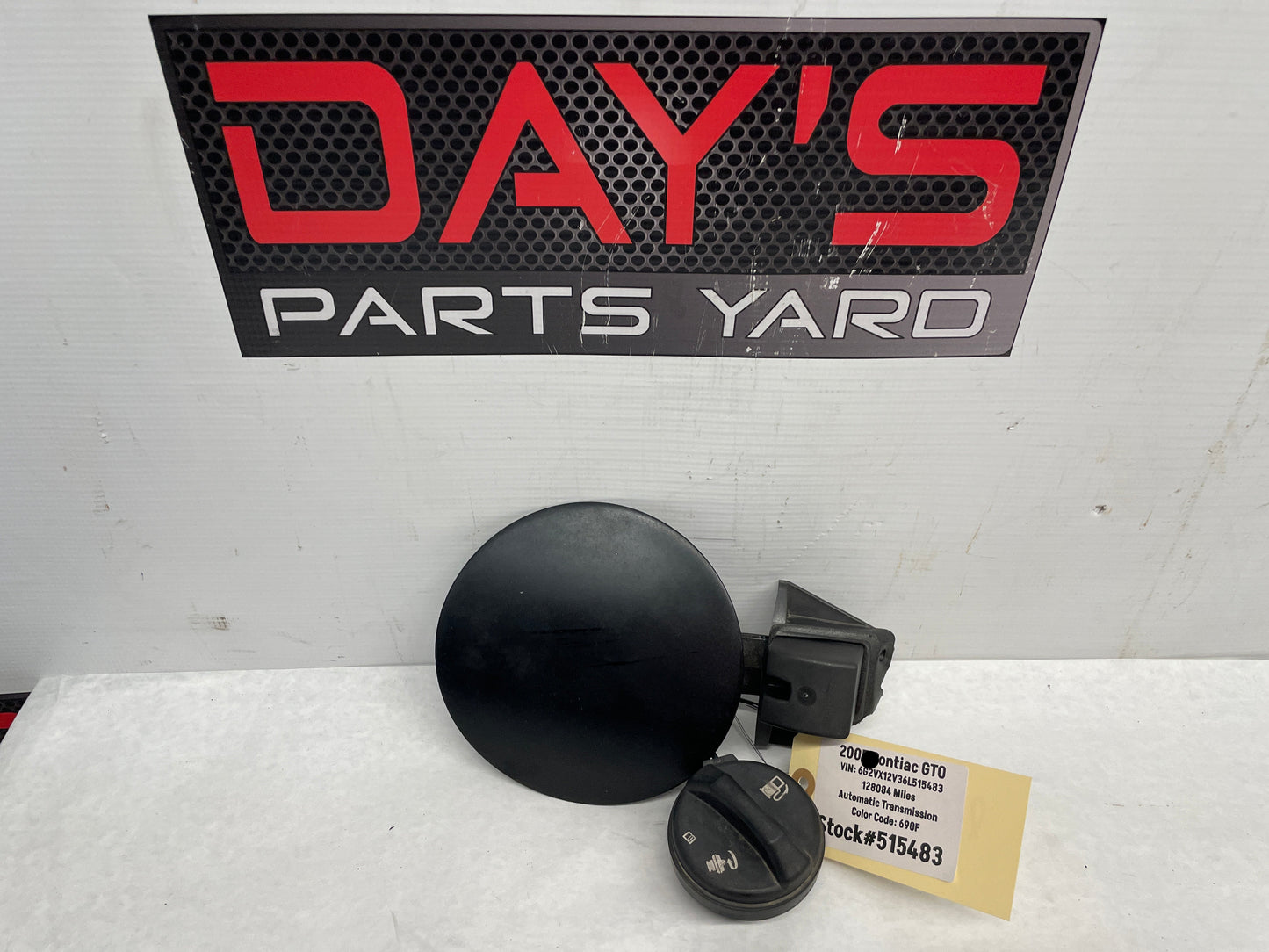 2006 Pontiac GTO Fuel Gas Door Lid Cover OEM - Day's Parts Yard