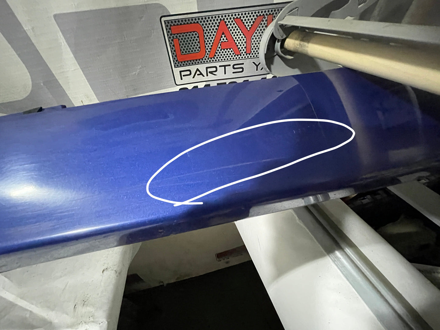 2017 Chevy SS Sedan RH Passenger Rocker Molding Trim OEM - Day's Parts Yard