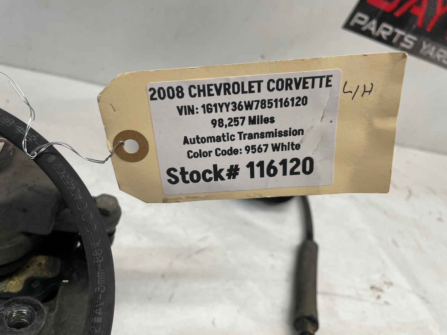 2008 Chevy C6 Corvette Brake Calipers Front RH & LH OEM