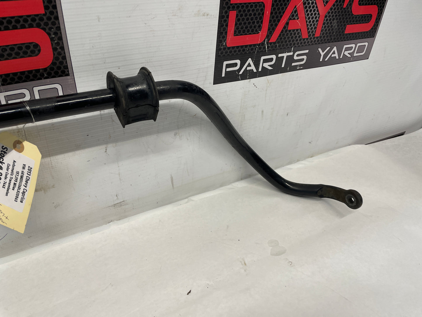 2013 Chevy Caprice Front Suspension Stabilizer Sway Bar OEM - Day's Parts Yard