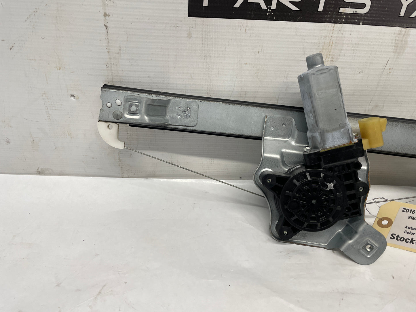 2016 Chevy SS Sedan LH Driver Rear Window Regulator w/ Motor OEM - Day's Parts Yard