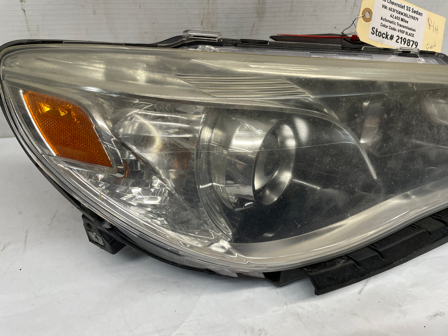 2016 Chevy SS Sedan RH Passenger Head Light Lamp Headlight OEM - Day's Parts Yard