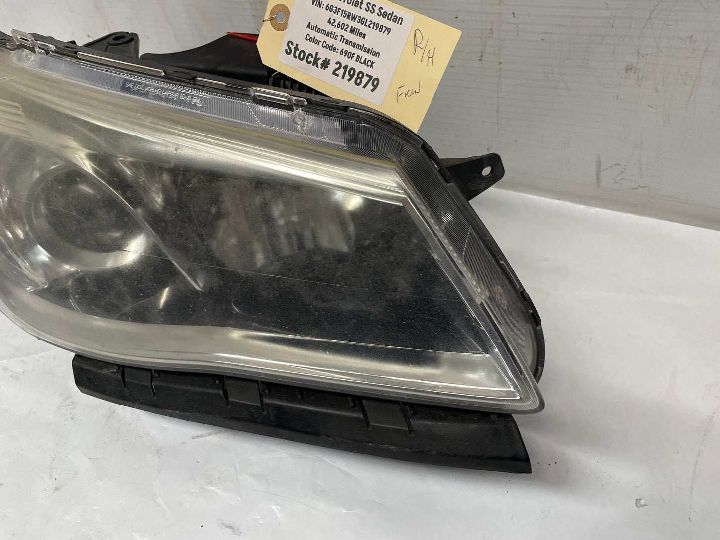 2016 Chevy SS Sedan RH Passenger Head Light Lamp Headlight OEM - Day's Parts Yard