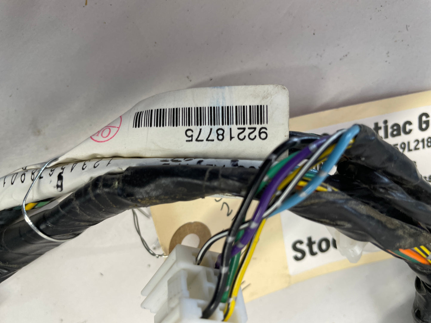 2009 Pontiac G8 GT Trunk Wire Wiring Harness OEM - Day's Parts Yard