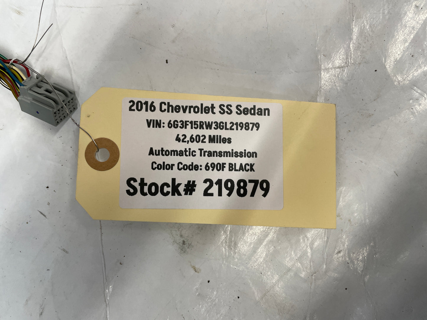 2016 Chevy SS Sedan LH Driver Exterior Side Mirror OEM - Day's Parts Yard