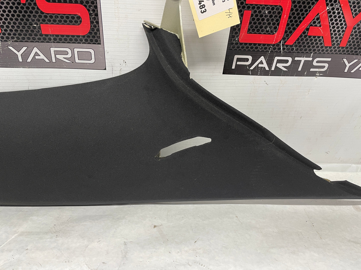 2006 Pontiac GTO LH Driver Rear Interior C Pillar Seat Belt Cover Trim Panel OEM - Day's Parts Yard