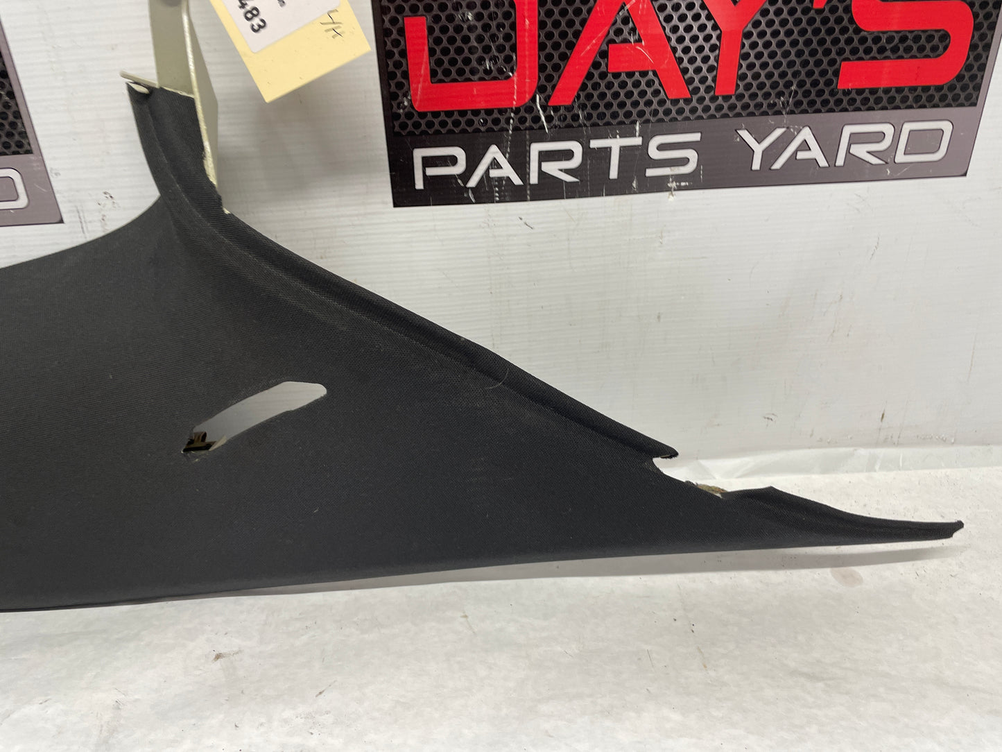 2006 Pontiac GTO LH Driver Rear Interior C Pillar Seat Belt Cover Trim Panel OEM - Day's Parts Yard
