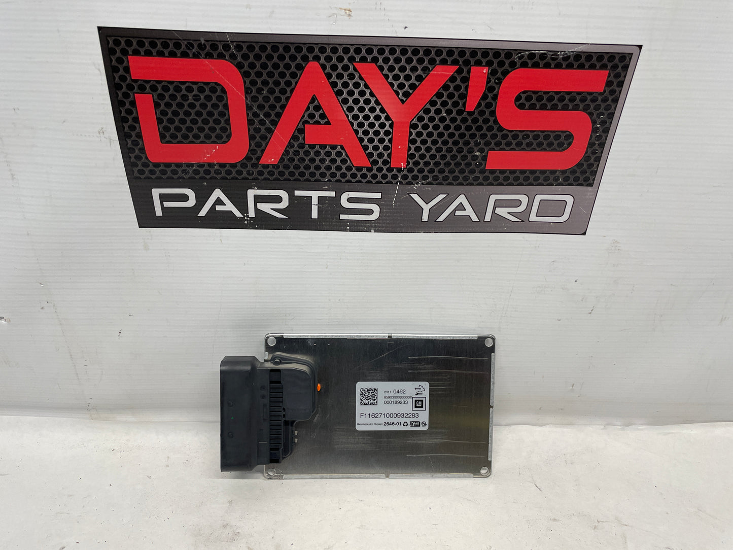 2017 Chevy SS Sedan Electronic Suspension Control Module OEM - Day's Parts Yard