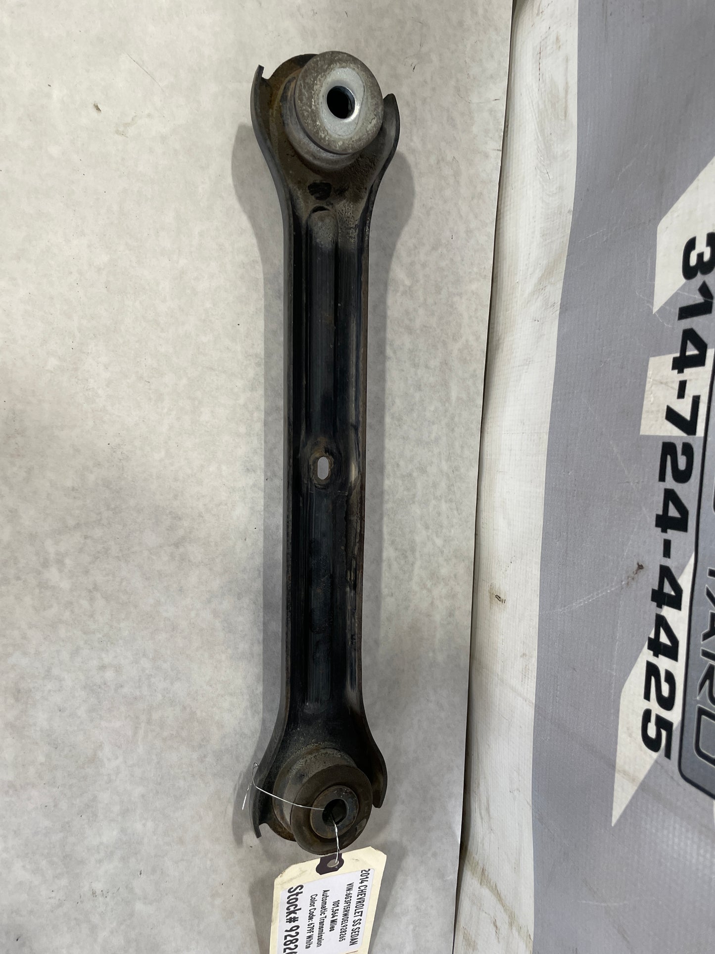 2014 Chevy SS Sedan Rear LH Driver Trailing Drag Control OEM - Day's Parts Yard