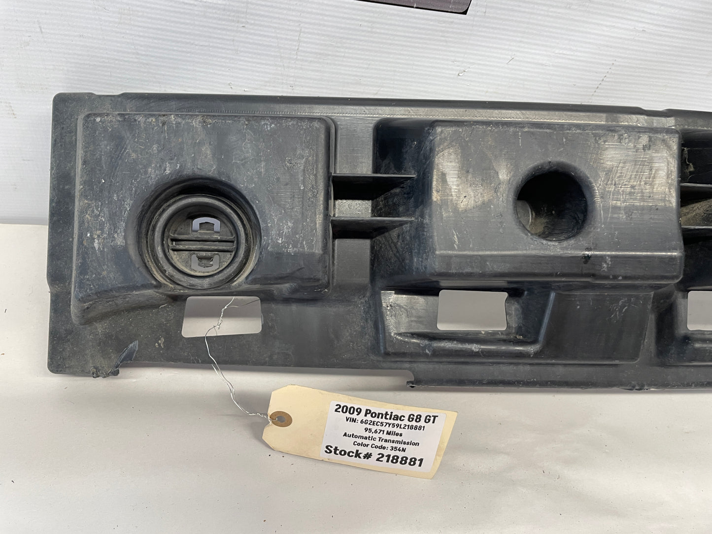 2009 Pontiac G8 GT Rear Bumper Impact Absorber OEM - Day's Parts Yard