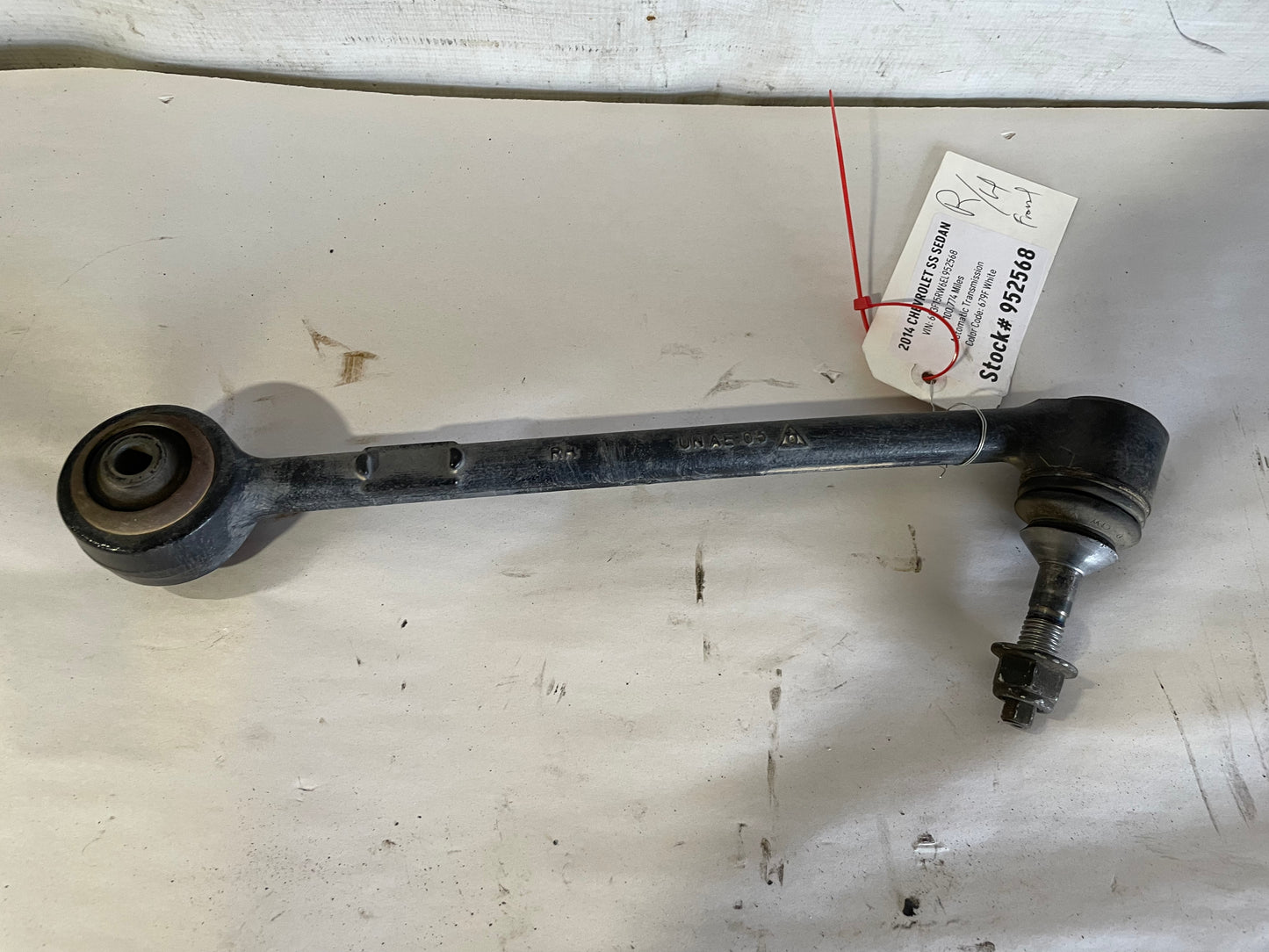 ..2014 Chevy SS Sedan Front RH Passenger Control Arm OEM - Day's Parts Yard