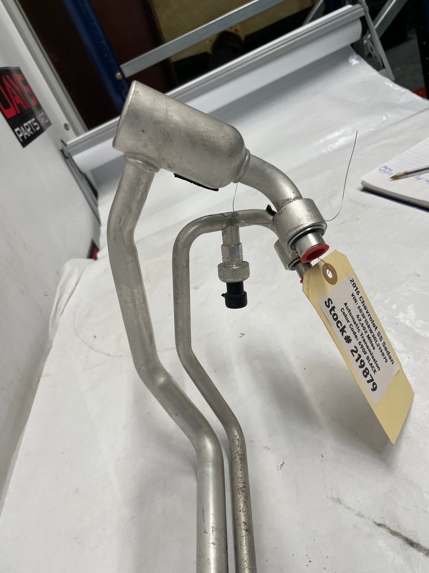 2016 Chevy SS Sedan AC A/C Air Conditioner Compressor Manifold Hose Line Tube OEM - Day's Parts Yard